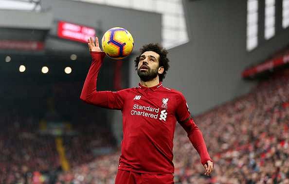 Mohamed Salah dive against Crystal Palace