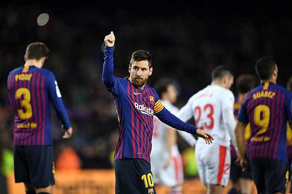 Messi's comparisons with Vinicius