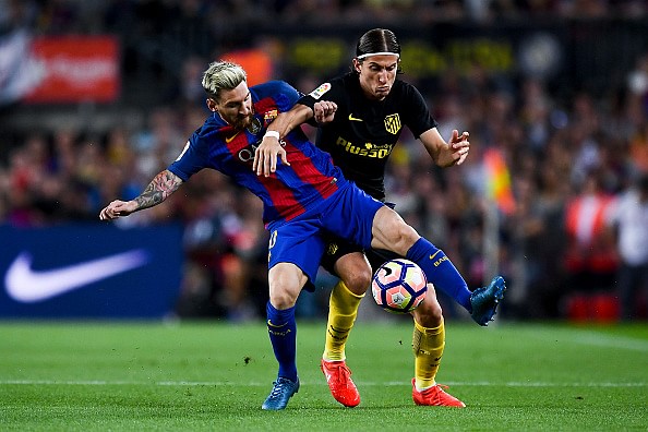 Filipe Luis on Lionel Messi