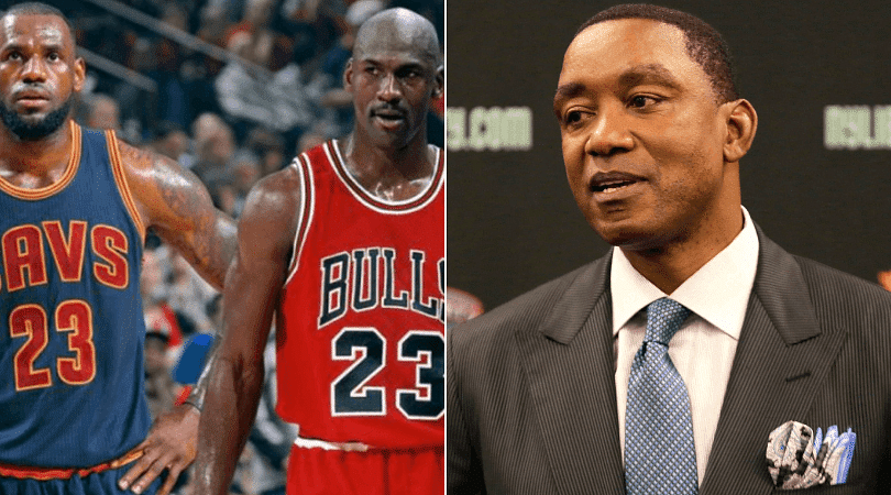 “That’s My Story!” Isiah Thomas Slams Media for Building the Narrative of Michael Jordan Breaking the Lakers-Celtics Cycle
