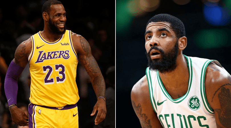 Kyrie Irving could join LeBron James at Lakers, according to report ...