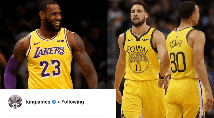 klay thompson lebron