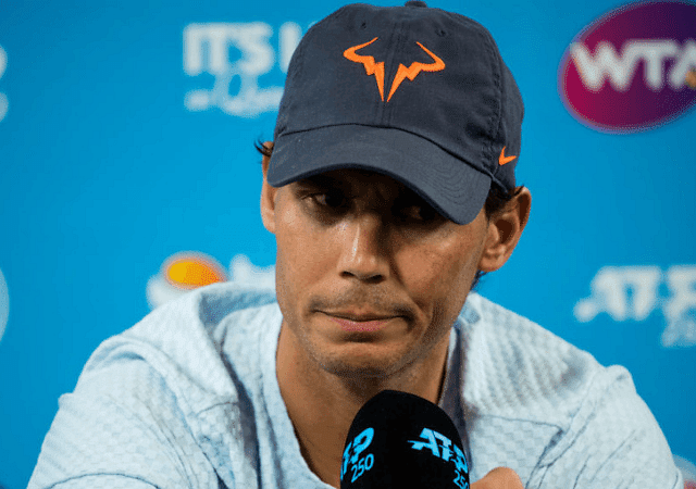 Rafa Nadal spots sleeping journalist post Australian Open 1st round win