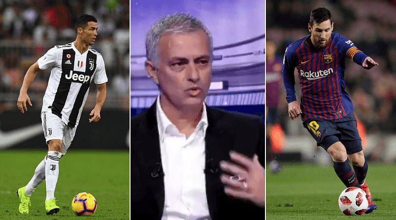 Barçaholics - Former Madrid and United manager Jose Mourinho speaks on  Messi-Ronaldo rivalry 