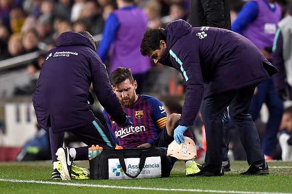 Messi injury update