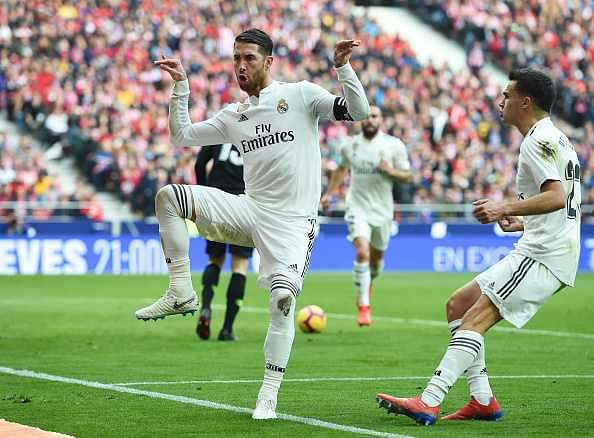 Ramos helps Sevilla hold his former club Real Madrid to 1-1 draw. Hat trick  for Atletico's Griezmann - The San Diego Union-Tribune