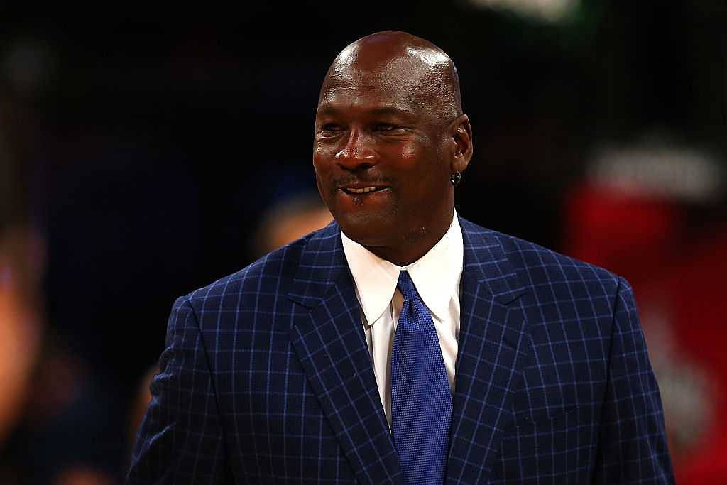 "There's a GOAT in the house": Michael Jordan being introduced as the GOAT in the Spectrum Arena, causes a storm amongst LeBron James fans on Twitter
