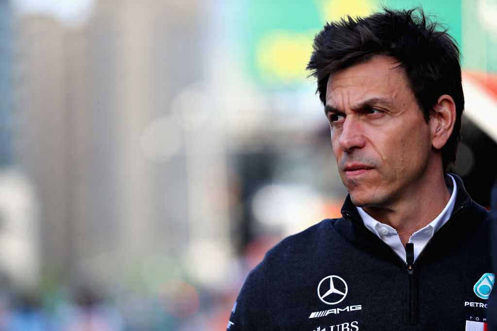 Toto Wolff takes a dig at Ferrari's front wing