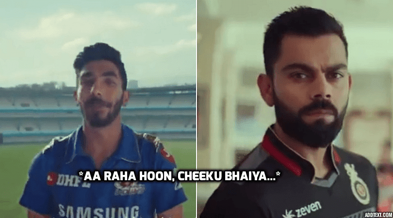 WATCH: Jasprit Bumrah warns Virat Kohli ahead of IPL 2019 - The SportsRush