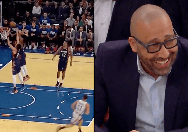 WATCH: New York Knicks score on their own basket, take tanking to another level