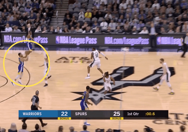 WATCH: Steph Curry hits 60 footer buzzer beater against San Antonio Spurs