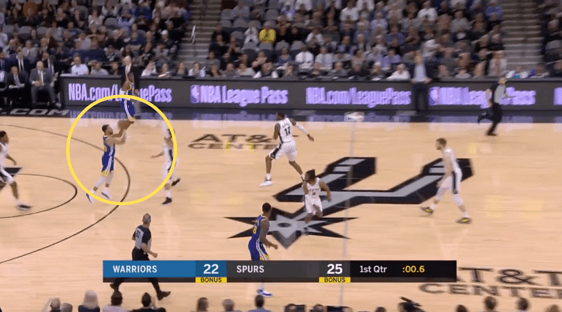 WATCH: Steph Curry hits 60 footer buzzer beater against San Antonio Spurs