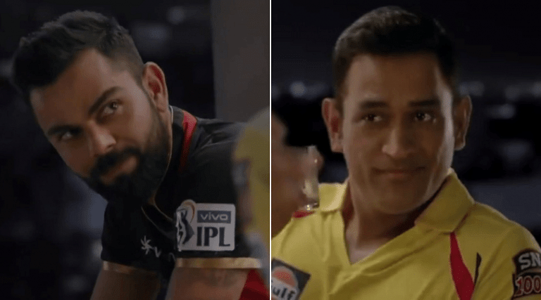 Watch Ms Dhoni Vs Virat Kohli In New Ipl 2019 Advertisement The Sportsrush 5878