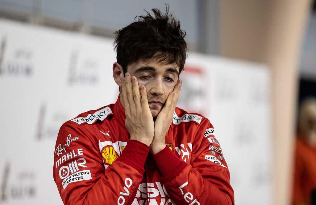 Charles Leclerc gets brilliant message from Lewis Hamilton after Bahrain GP fiasco
