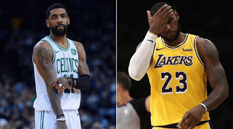 Kyrie Irving comments on LeBron James' poor season with Lakers - The ...