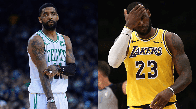 Kyrie Irving comments on LeBron James' poor season with Lakers