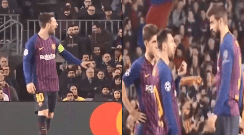 Lionel Messi: Watch Barca star encouraging his teammates in win against ...