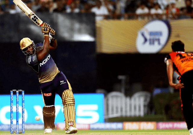 Andre Russell and Shubman Gill partnership