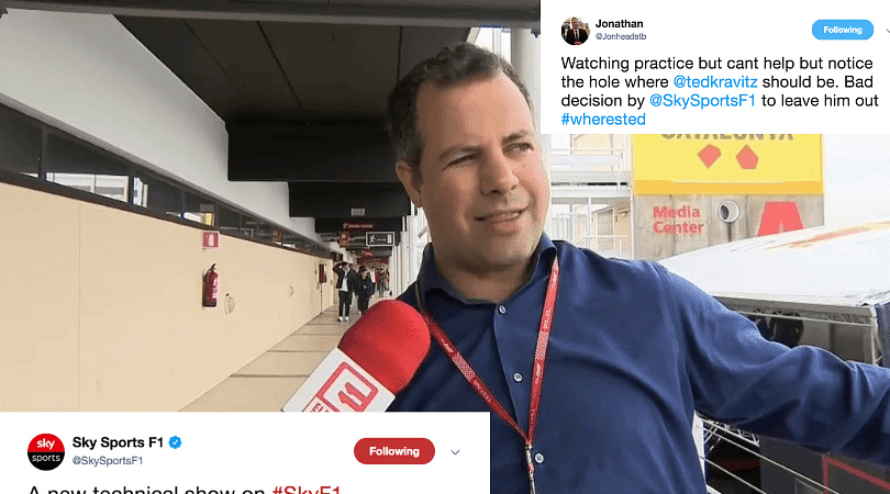 Ted Kravitz: Twitter goes crazy as Sky Sports reporter was absent from F1 qualifying