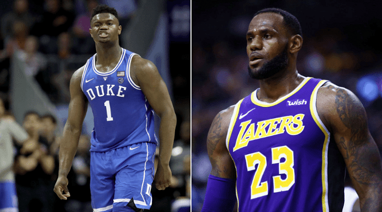 zion williamson lebron
