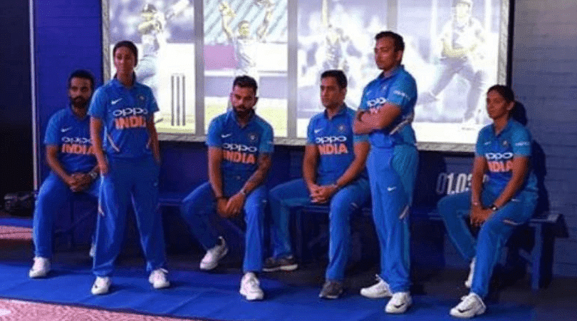 Virat Kohli and MS Dhoni don Nike's new jersey: Nike has launched a new ODI jersey for the Indian cricket team.