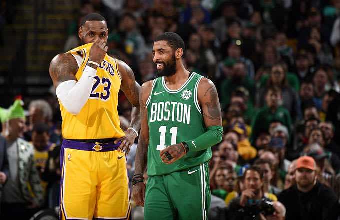 LeBron James tweets for Kyrie Irving, fuels Kyrie to Lakers rumors