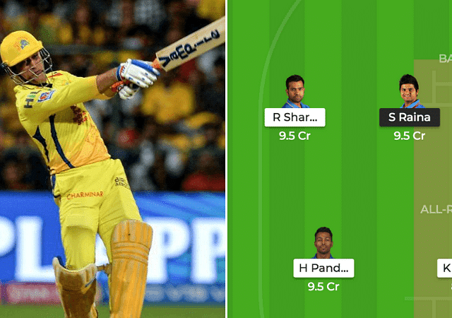 CSK vs MI Dream 11 team Prediction and IPL Fantasy Cricket Tips
