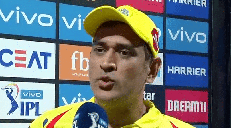MS Dhoni explains why he refused singles