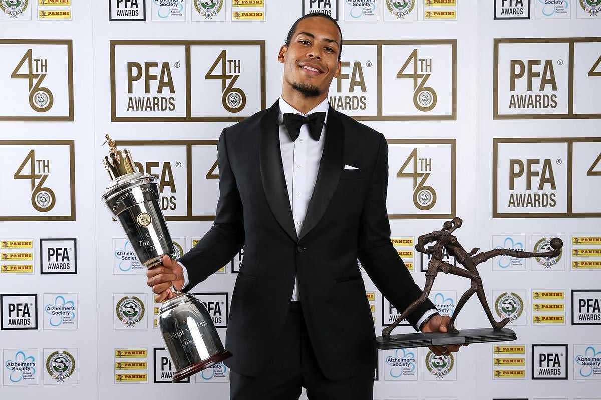 Virgil Van Dijk: Liverpool star posts emotional message on social media after winning PFA Player of the year