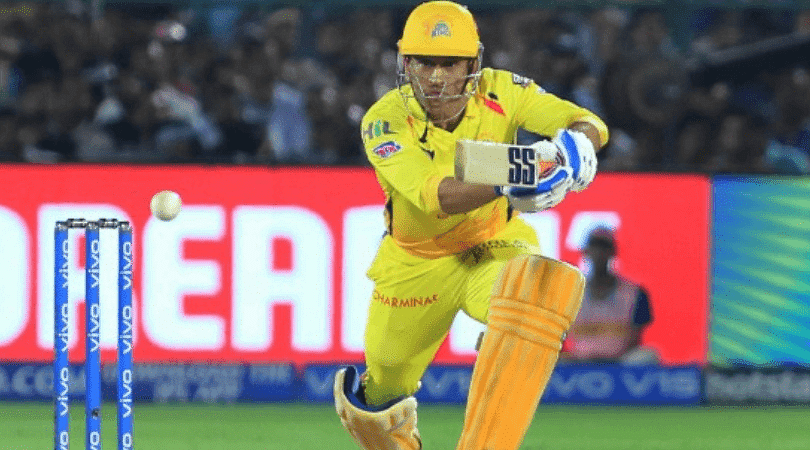 MS Dhoni new bat: CSK captain hints at new bat sponsor ahead of RCB ...