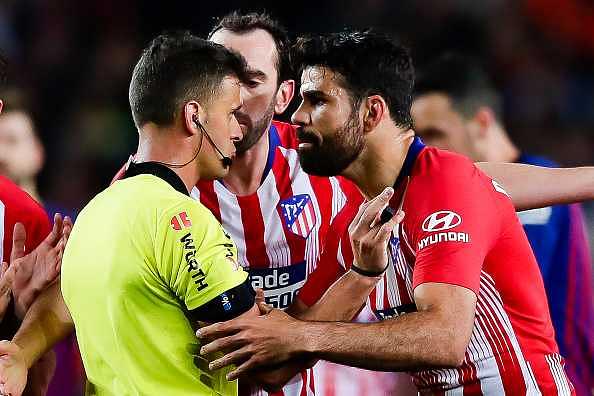 Diego Costa red card: What Diego Costa did in dressing room after Barcelona red card