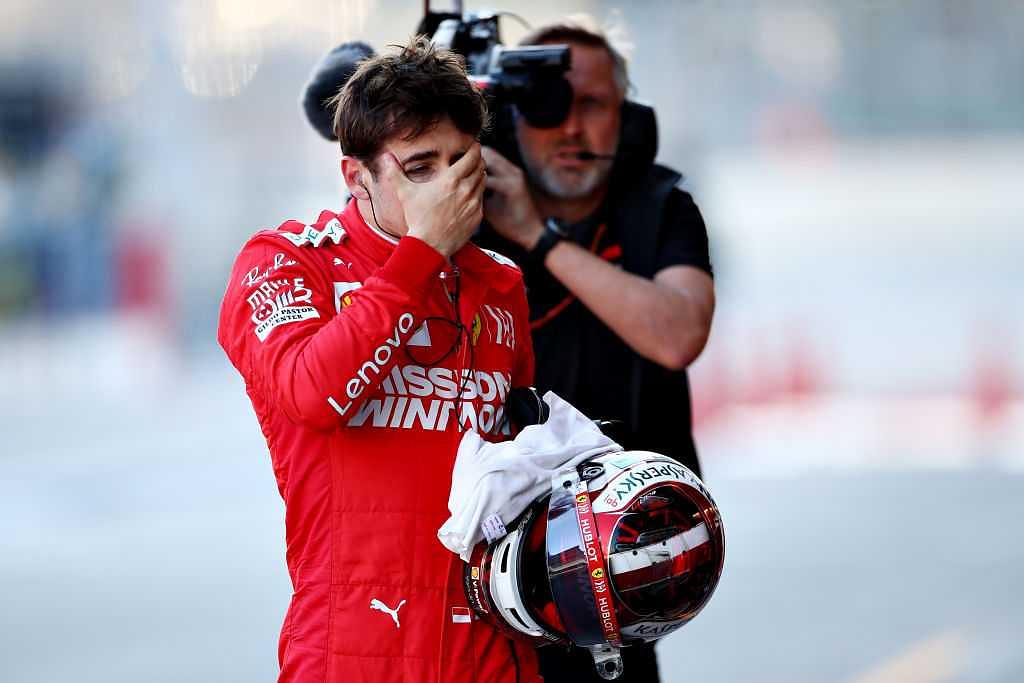 Charles Leclerc comments on Azerbaijan GP Qualifying crash