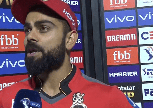 RCB captain hints at changes