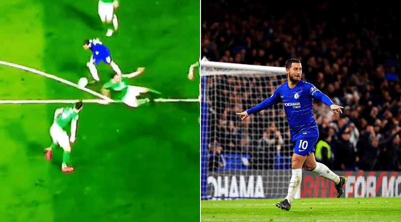 Eden Hazard: Watch Incredible Goal By Chelsea Star As He Sends Defender ...