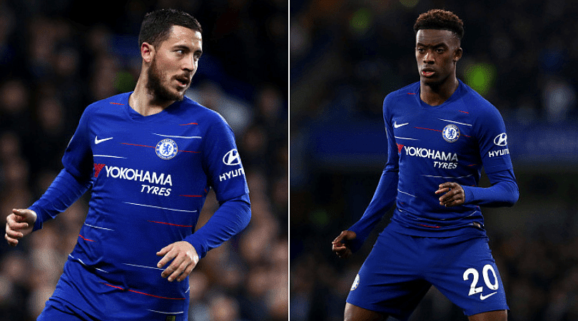 Callum Hudson-Odoi: Eden Hazard says he was "better at 18"; issues advice to youngster