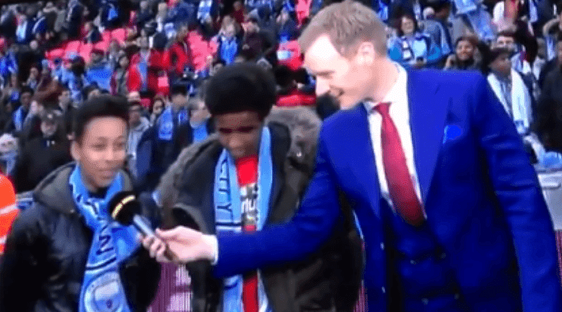 WATCH: Man City trolled as kids invited by Raheem Sterling to FA Cup admit to like Man Utd