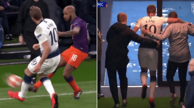 Harry Kane injured vs City: Spurs star can't put foot to ground due to horrible ankle injury