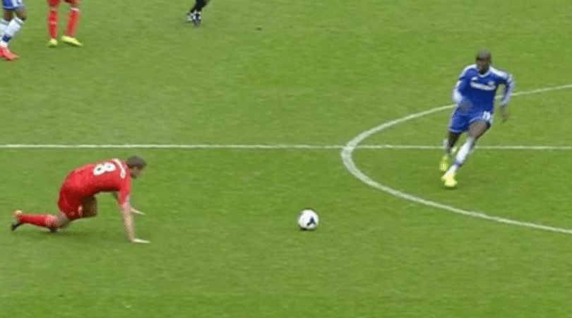 Chelsea Twitter account posts video of Gerrard's slip ahead of PL clash vs Liverpool