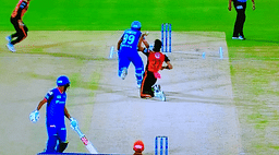 Amit Mishra run out obstructing the field: Watch DC bowler given out for changing direction in DC vs SRH
