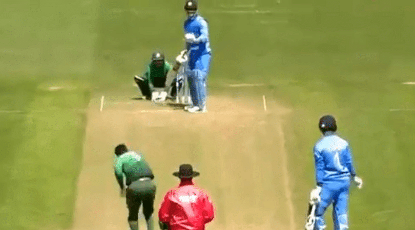 MS Dhoni sets field for Bangladesh during 2019 World Cup warm-up match | WATCH