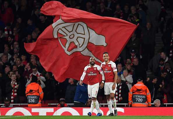 Arsenal Vs Valencia: Twitter reactions on Lacazette and Aubameyang combining to win it for Arsenal