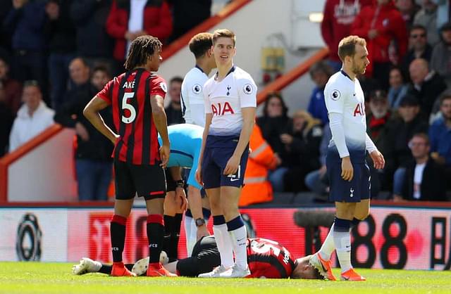 Juan Foyth red card vs Bournemouth: Tottenham receive second red card for horrendous leg breaking tackle