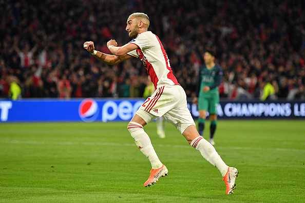 Hakim Ziyech goal Vs Tottenham: Watch Ziyech score an exquisite curler to put Ajax 2-0 up vs Spurs
