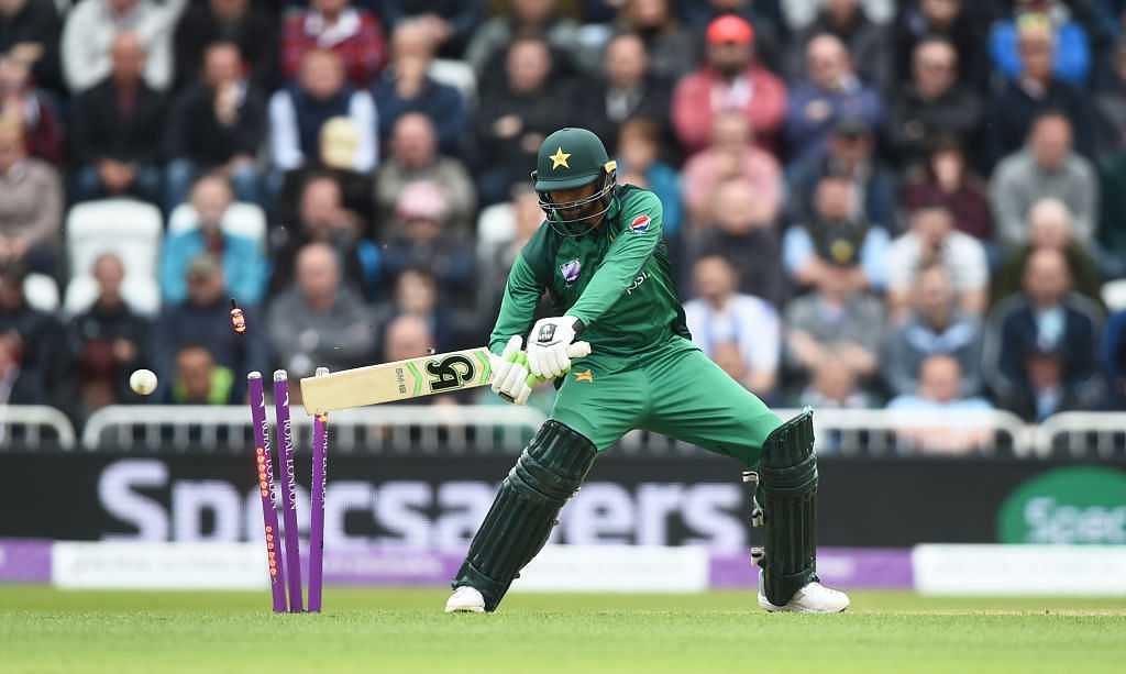 Shoaib Malik hit-wicket vs England