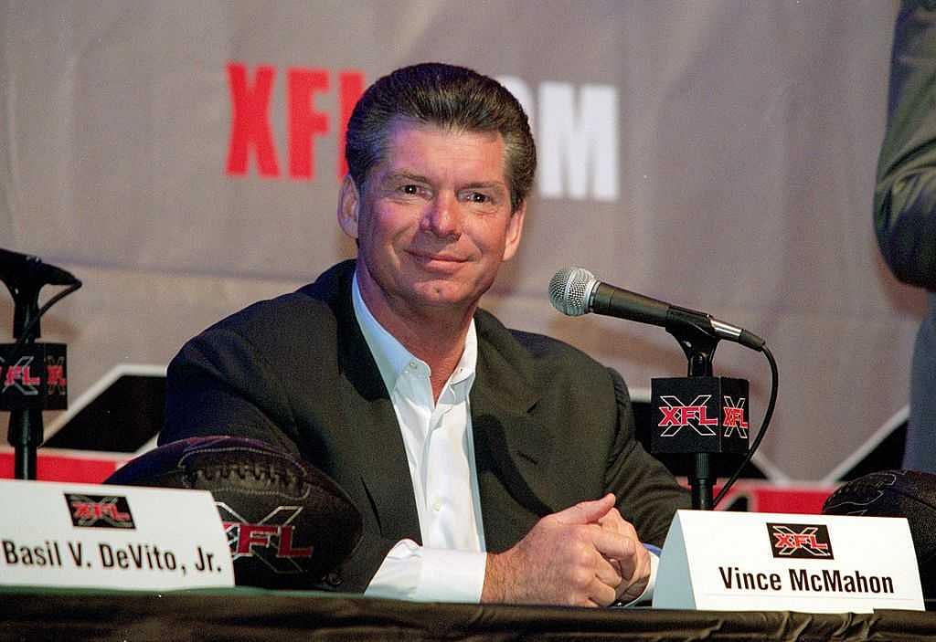 Vince Mcmahon football league (XFL) announces multi-year TV deal with ESPN and Fox sports