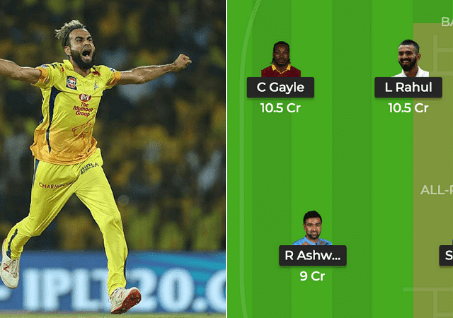 KXIP vs CSK Dream 11 Prediction: Best Dream11 team for today's KXIP vs CSK match | IPL news