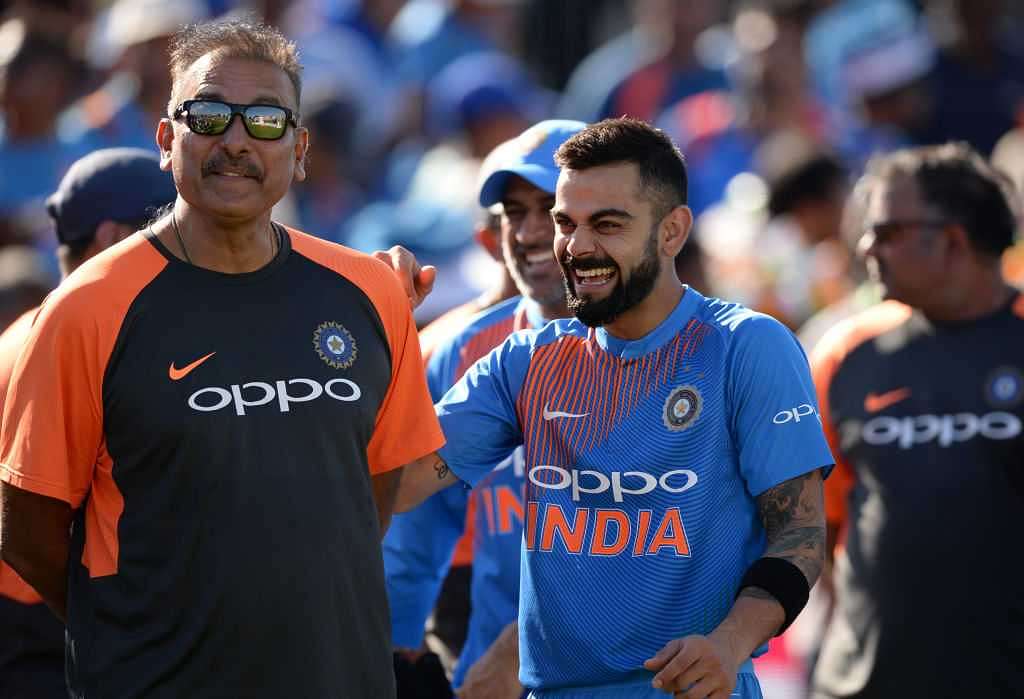 Ravi Shastri: Virat Kohli, Rohit Sharma and Shikhar Dhawan wish Indian ...