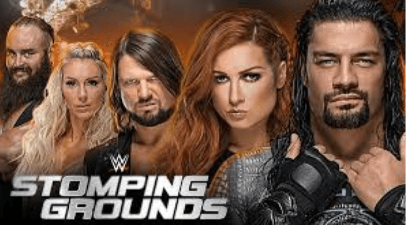 WWE News: Three matches advertised for the WWE Stomping Grounds Pay per View