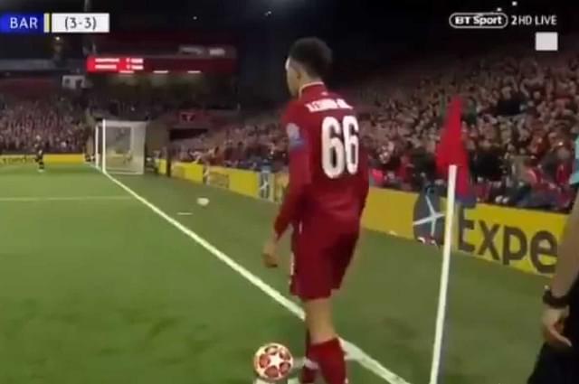 Trent Alexander Arnold: How a ball boy was instrumental in Liverpool's winner against Barcelona