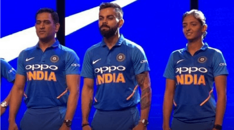 indian cricket official jersey